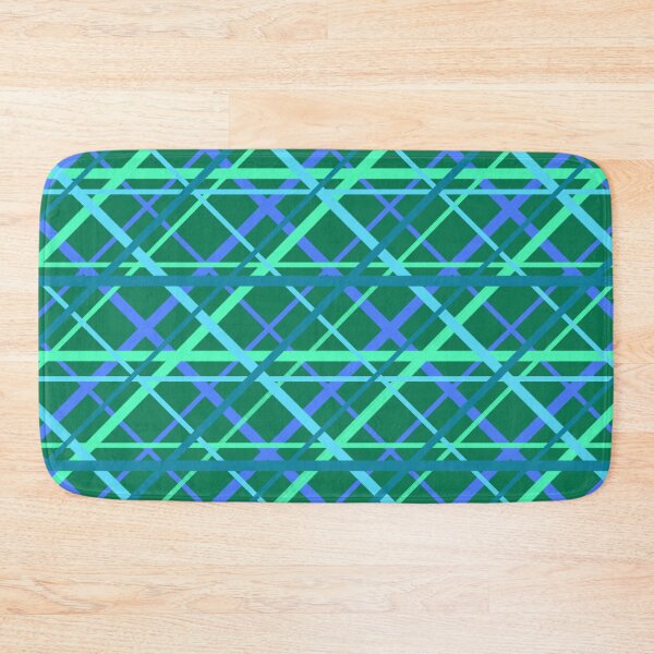 Item preview, Crisscross Pattern in Soothing Greens designed and sold by ALifeSavored.
