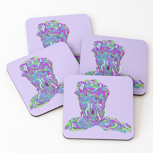 Item preview, Toxic Melty Man (Blue) designed and sold by Discordant Dreams Art.