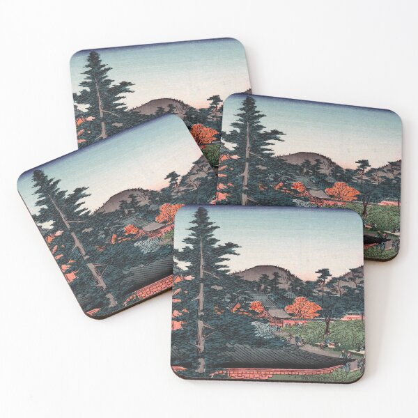 Item preview, Autumn Scene at Kodaiji Temple by Hasegawa Sadanobu designed and sold by ArtExpression.