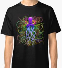 Octopus Psychedelic Luminescence Classic T-Shirt