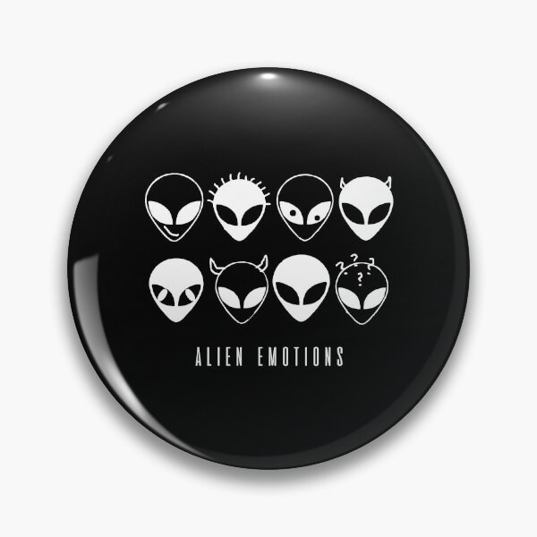 Item preview, ALIEN EMOTIONS (white) designed and sold by eileendiaries.