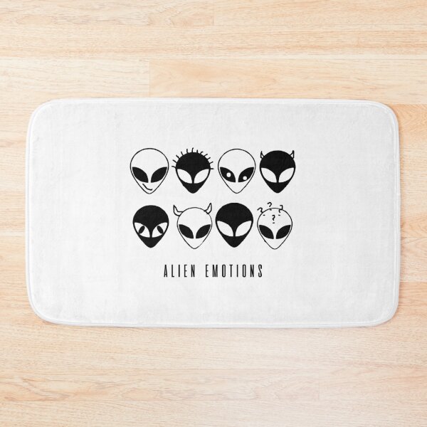Item preview, ALIEN EMOTIONS (black) designed and sold by eileendiaries.