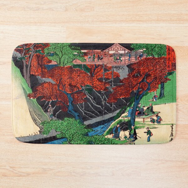 Item preview, Tsûten-kyô Bridge at Tôfuku-ji Temple by Hasegawa Sadanobu designed and sold by ArtExpression.