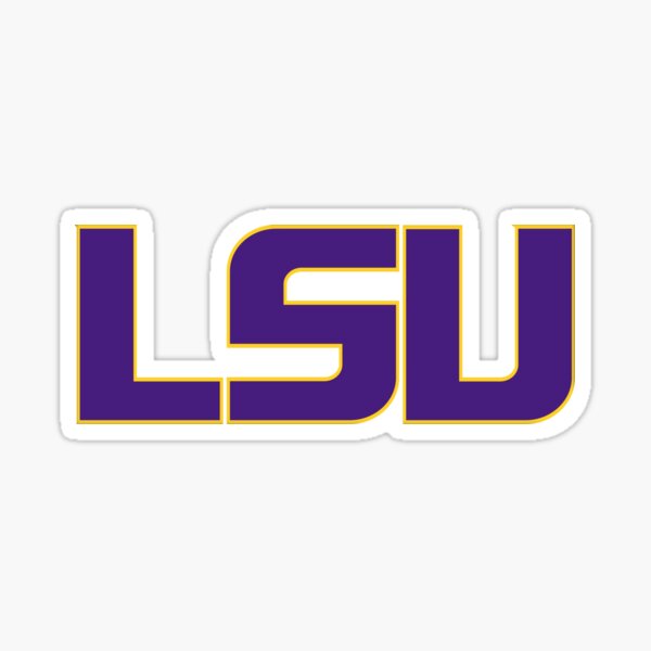 LSU Athletics Sticker