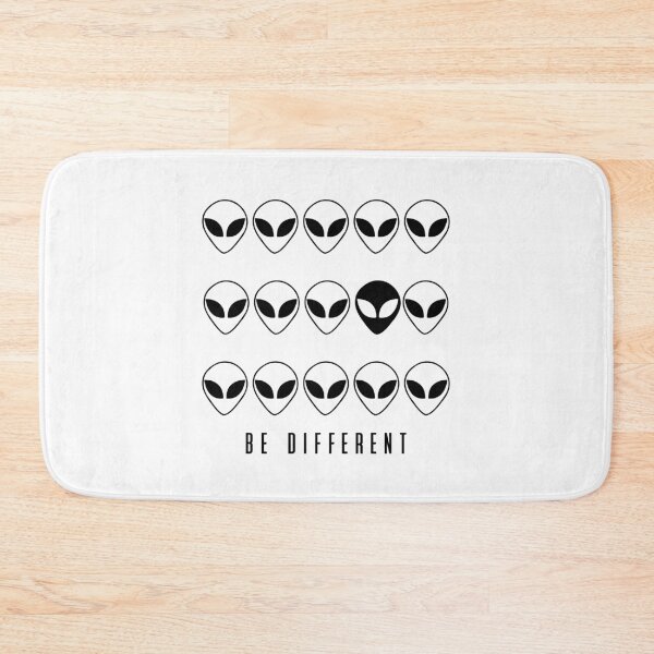 Item preview, BE DIFFERENT - ALIEN (black) designed and sold by eileendiaries.