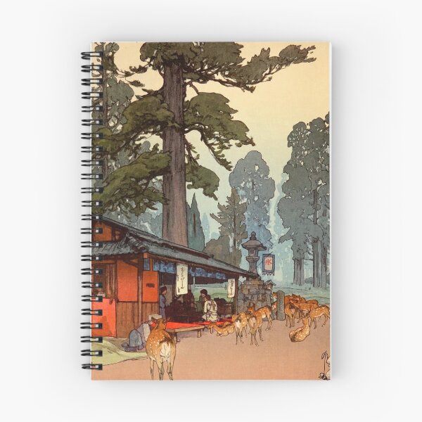 Item preview, The Way to the Kasuga Shrine by Yoshida Hiroshi designed and sold by ArtExpression.