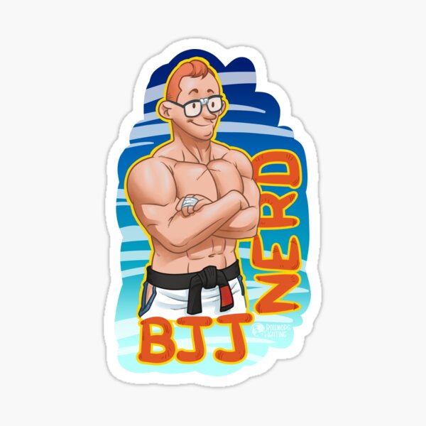 BJJ Nerd Sticker