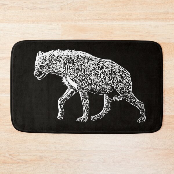 Item preview,  Spotted Hyena White Print  designed and sold by designsasstultd.