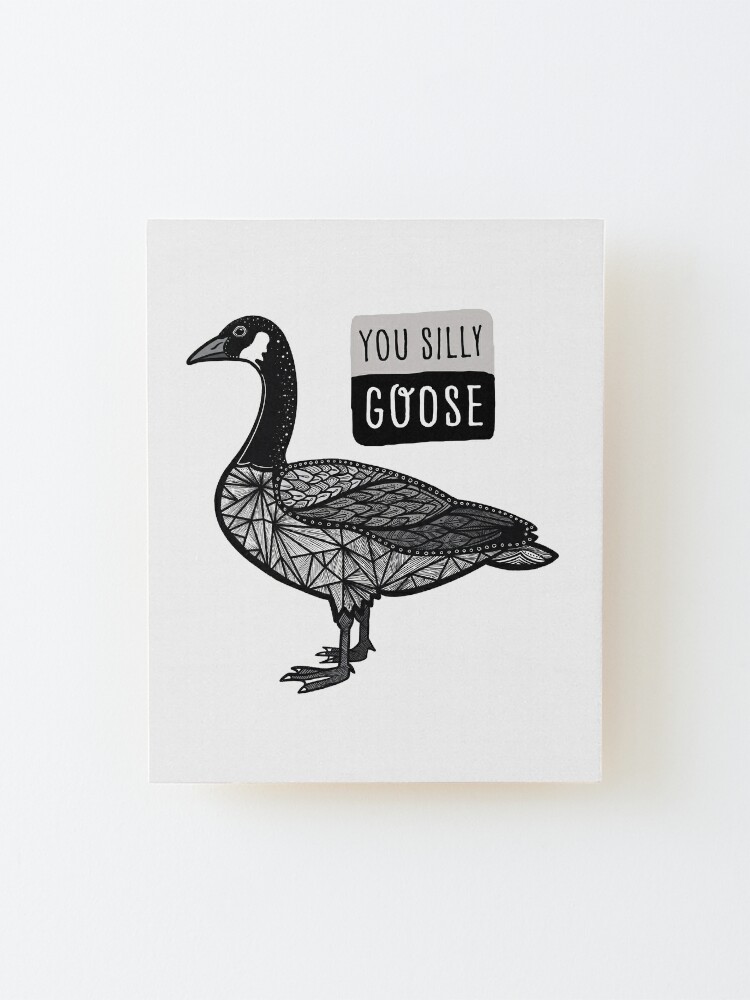 Cute Silly Goose Sticker for Sale by TessaNoelEakin