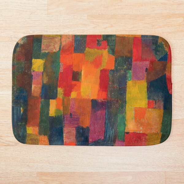Paul Klee - No Title - Ohne Titel Bath Mat