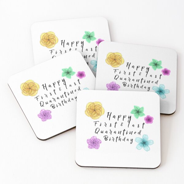 Item preview, Happy First and Last Quarantined Birthday designed and sold by SketchyDuette.