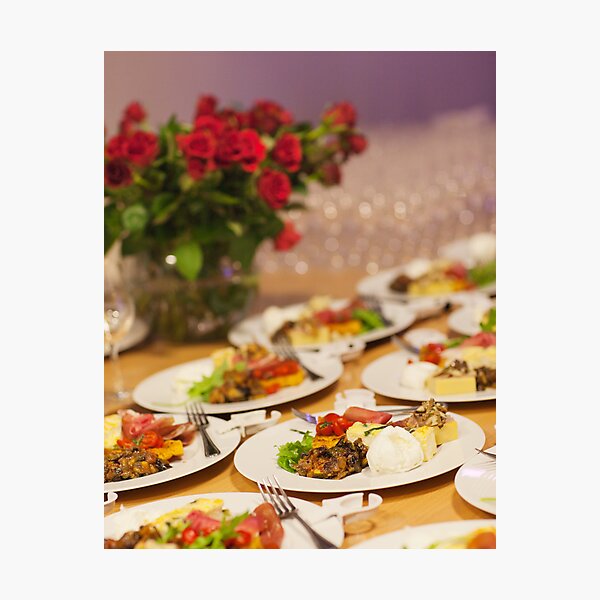 Event Food Shot Photographic Print