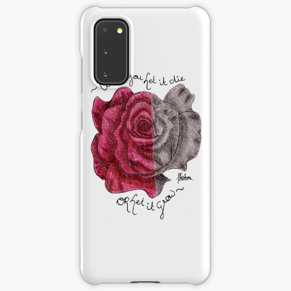 Roses Lyrics Case Skin For Samsung Galaxy By Dreamtodrawx Redbubble