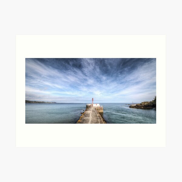 Banjo Pier, Looe - 06/05/19 Art Print
