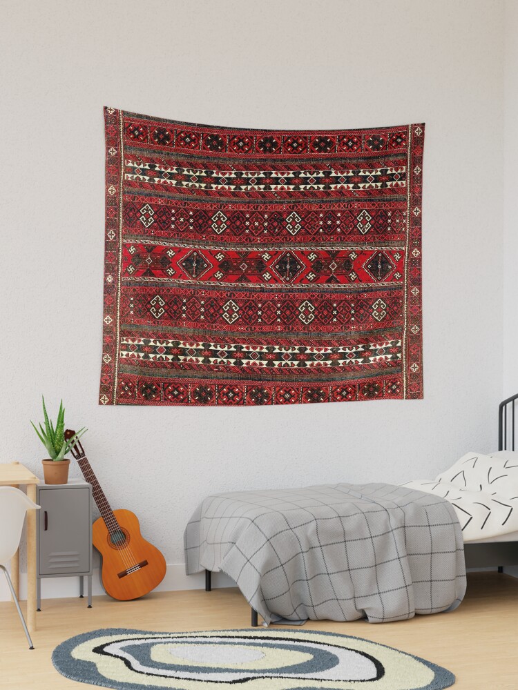 Baluch Flatweave Antique Afghanistan Rug Print