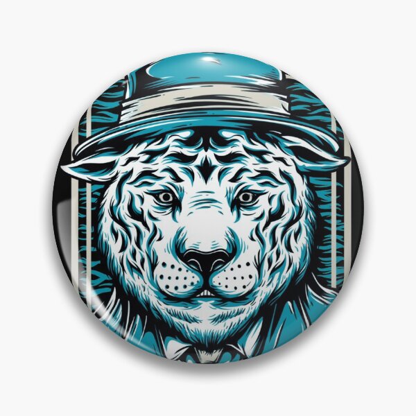 Item preview, Wiseguy White Tiger designed and sold by ShineEyePirate.