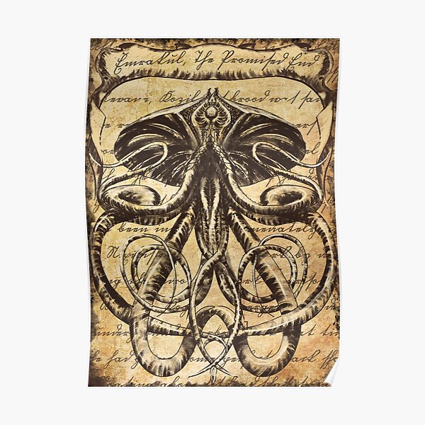 Eldrich Gott Emeria Poster