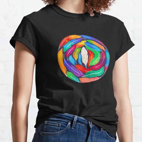 Feather Mandala Classic T-Shirt