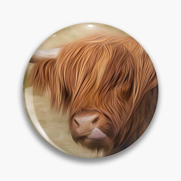 Item preview, Vaca Highland escocesa designed and sold by HaleyRedshaw.