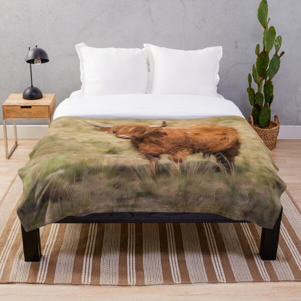Item preview, Scottish Highland cow designed and sold by HaleyRedshaw.