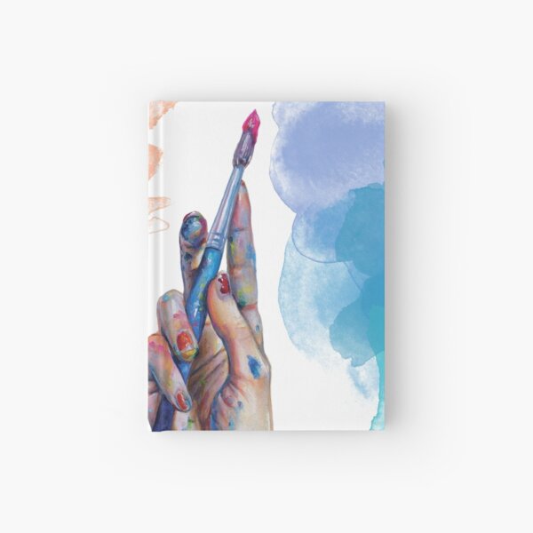 Painter's Hand Hardcover Journal