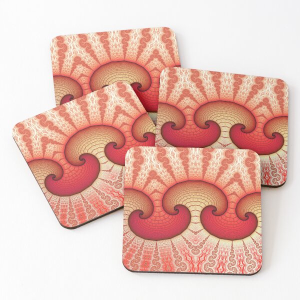 Item preview, Abstract Golden Fractal Trees designed and sold by pinkal.