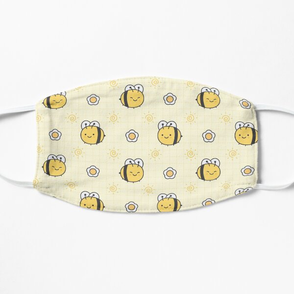 bumble bee Flat Mask
