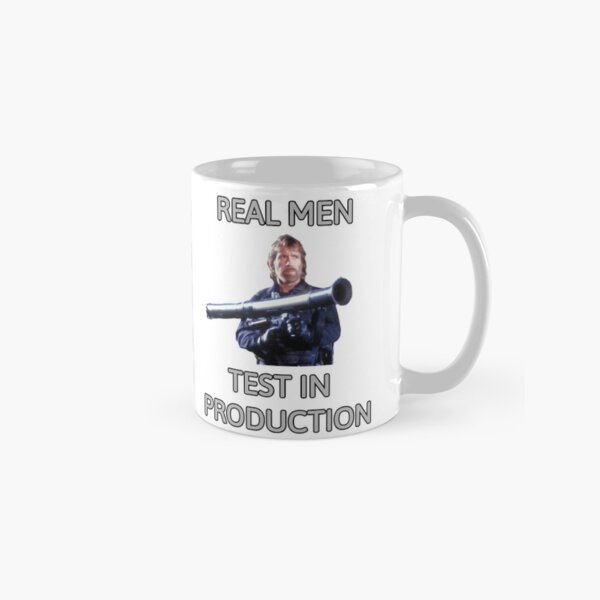Item preview, Chuck Norris - Real Men Test in Production designed and sold by SeriesShirts.