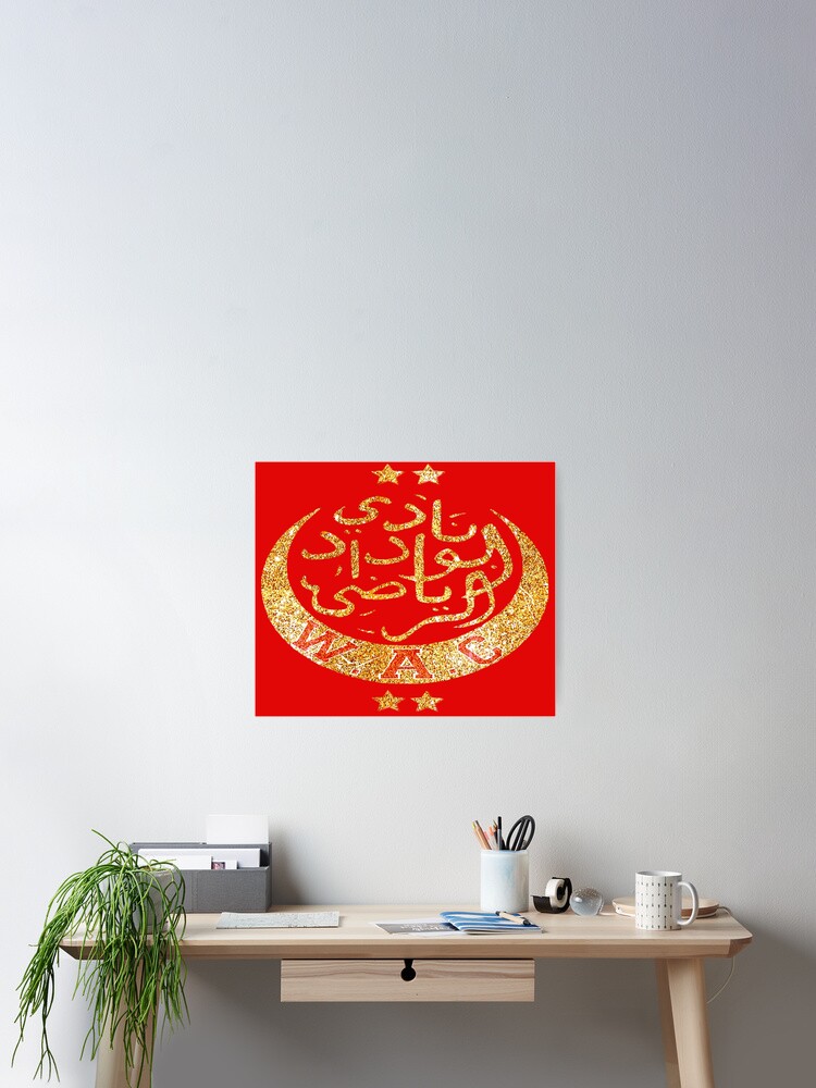 Wydad Athletic Club Wac Wydad Casablanca Poster By Alpachino35 Redbubble