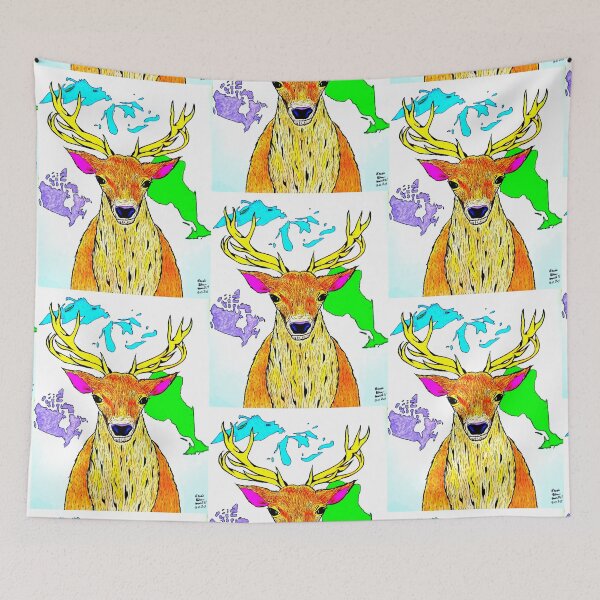Item preview, great lakes ontario canada deer designed and sold by brianjt.
