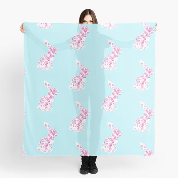 Pink and blue bunny Scarf