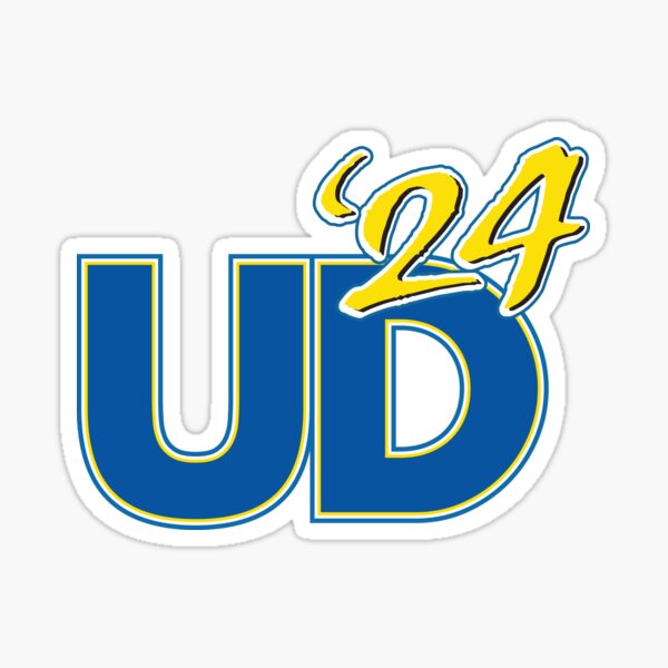 University of Delaware Blue and Yellow Spirit Pom-Pom – National 5 and 10