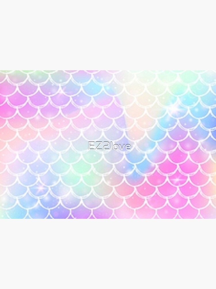Blue & pink mermaid by EZ2love