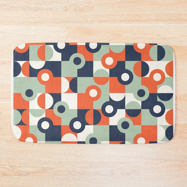 Item preview, Geometric Circles Semicircles Pattern designed and sold by SoccaTamam.