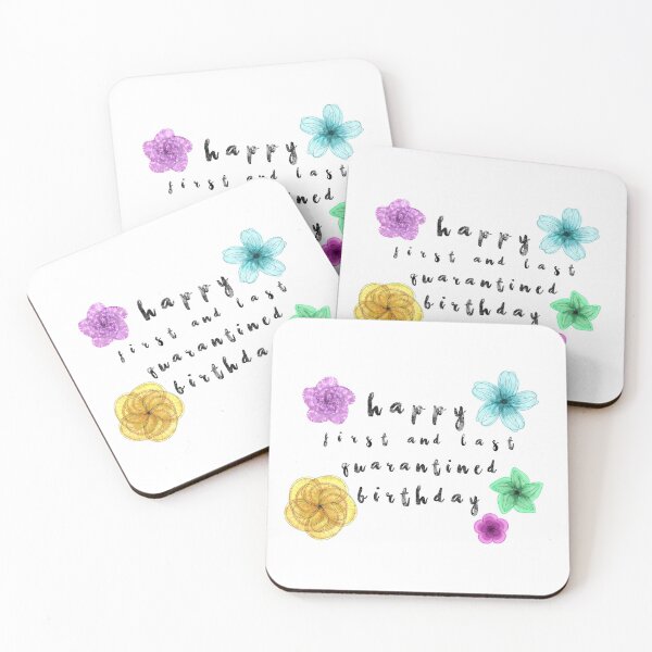 Item preview, Corona Birthday -  Happy First and Last Quarantined Birthday designed and sold by SketchyDuette.