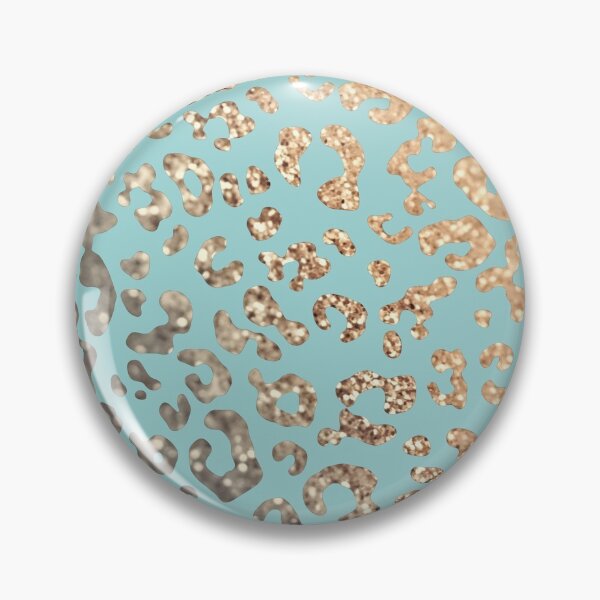 Item preview, GOLD LEO TEAL  designed and sold by SunlightStudios.