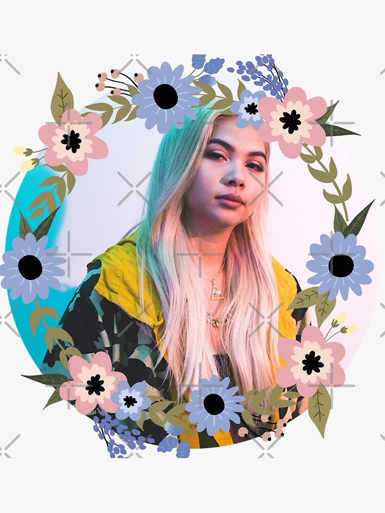 Hayley Kiyoko Flowers Sticker For Sale By Alishaburden00 Redbubble