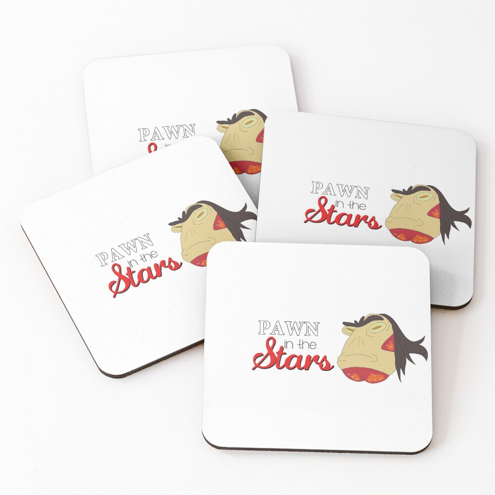 Pawn in the Stars (Broken Defraculator) - Rick and Morty Coasters (Set of 4)