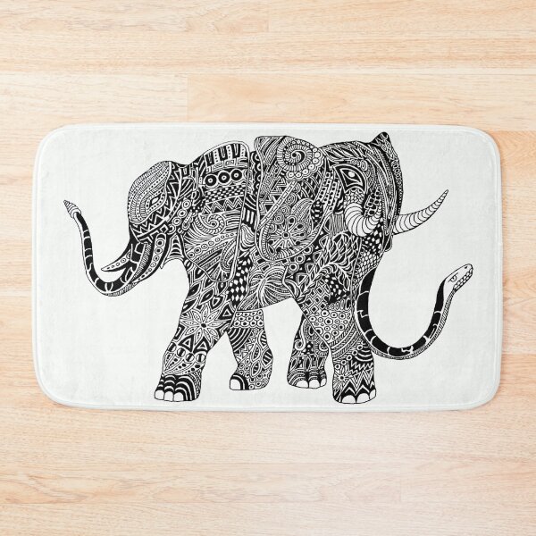 Item preview, Snakelephant Indian Ink Hand Draw designed and sold by BluedarkArt.