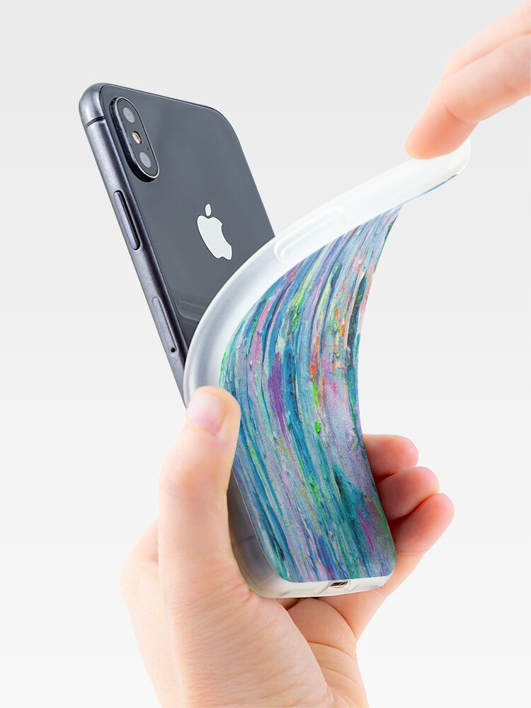 Alternate view of Silver Rain iPhone Case & Cover