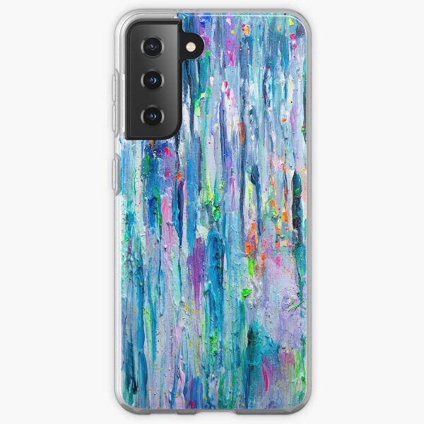 Silver Rain Samsung Galaxy Soft Case