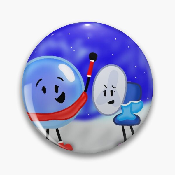 BFB BFDI Fanny and Bubble Full Background Pin for Sale by mousetr