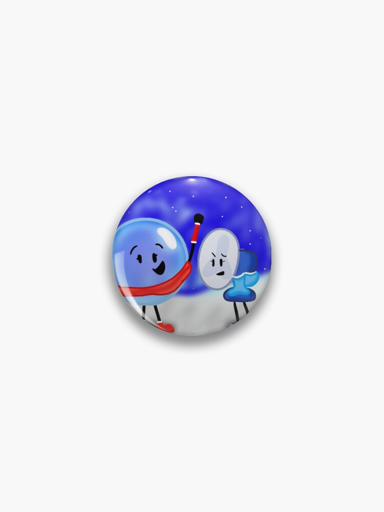 BFB BFDI Fanny and Bubble Full Background Pin for Sale by mousetr