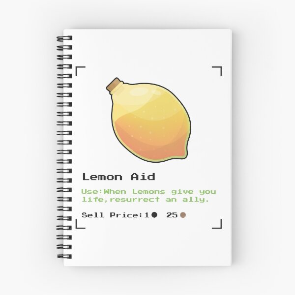 Item preview, Lemon aid Potion 3 designed and sold by animinimal.