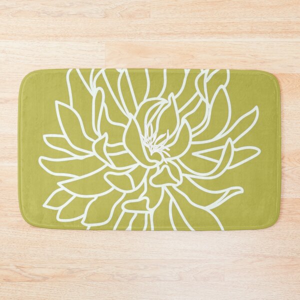 Item preview, Chrysanthemum One-green designed and sold by Annette Chabidon Studio.