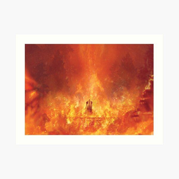 Nibelheim Hell Art Print