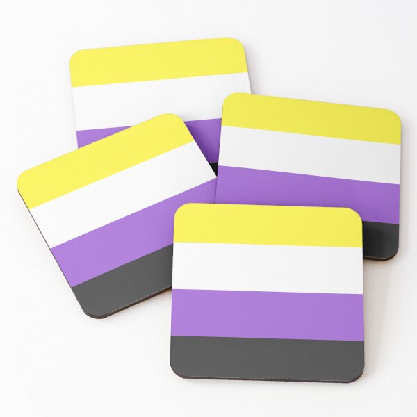 Item preview, LGBTQ+ Nonbinary Flag designed and sold by onlymerch.