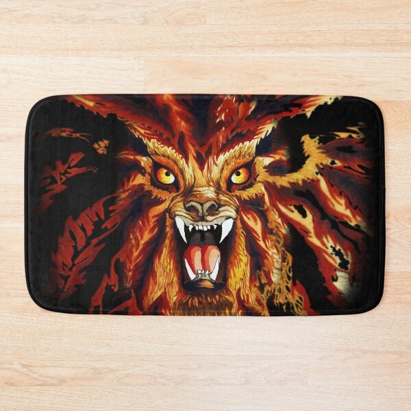 Item preview, Werewolf Watercolor Portrait designed and sold by BluedarkArt.