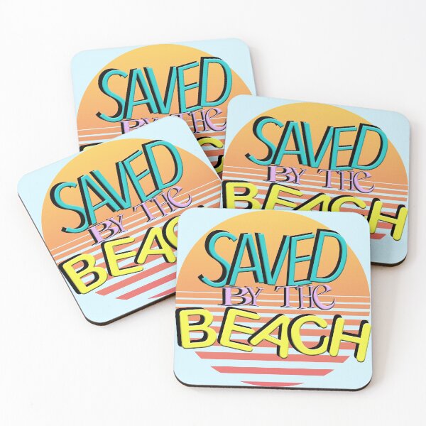 Item preview, Saved by the Beach Graphic. 90's Retro Graphic Image. Inspired by the 1990's. designed and sold by ArtsyHart.