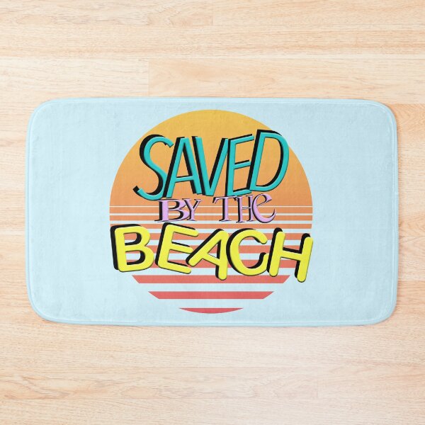 Item preview, Saved by the Beach Graphic. 90's Retro Graphic Image. Inspired by the 1990's. designed and sold by ArtsyHart.